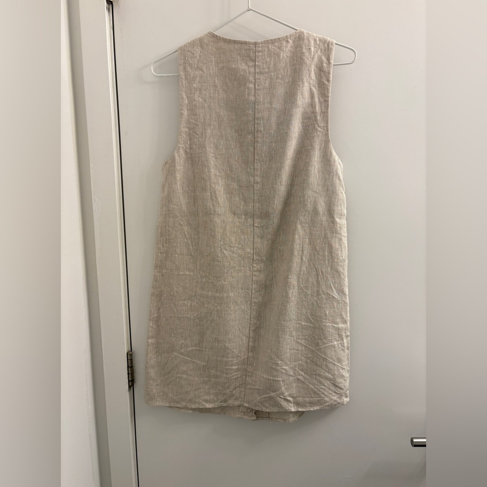 Reformation Dana Linen Mini Dress - Picture 6 of 11